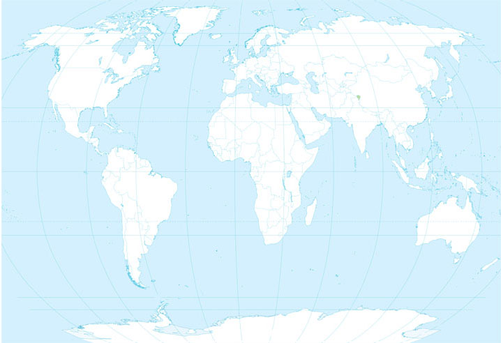 Wallpaper maps Фотошпалери Розділ maps Номер 106 - fotooboi мапа, мир,  контурна, фотошпалери - замовити